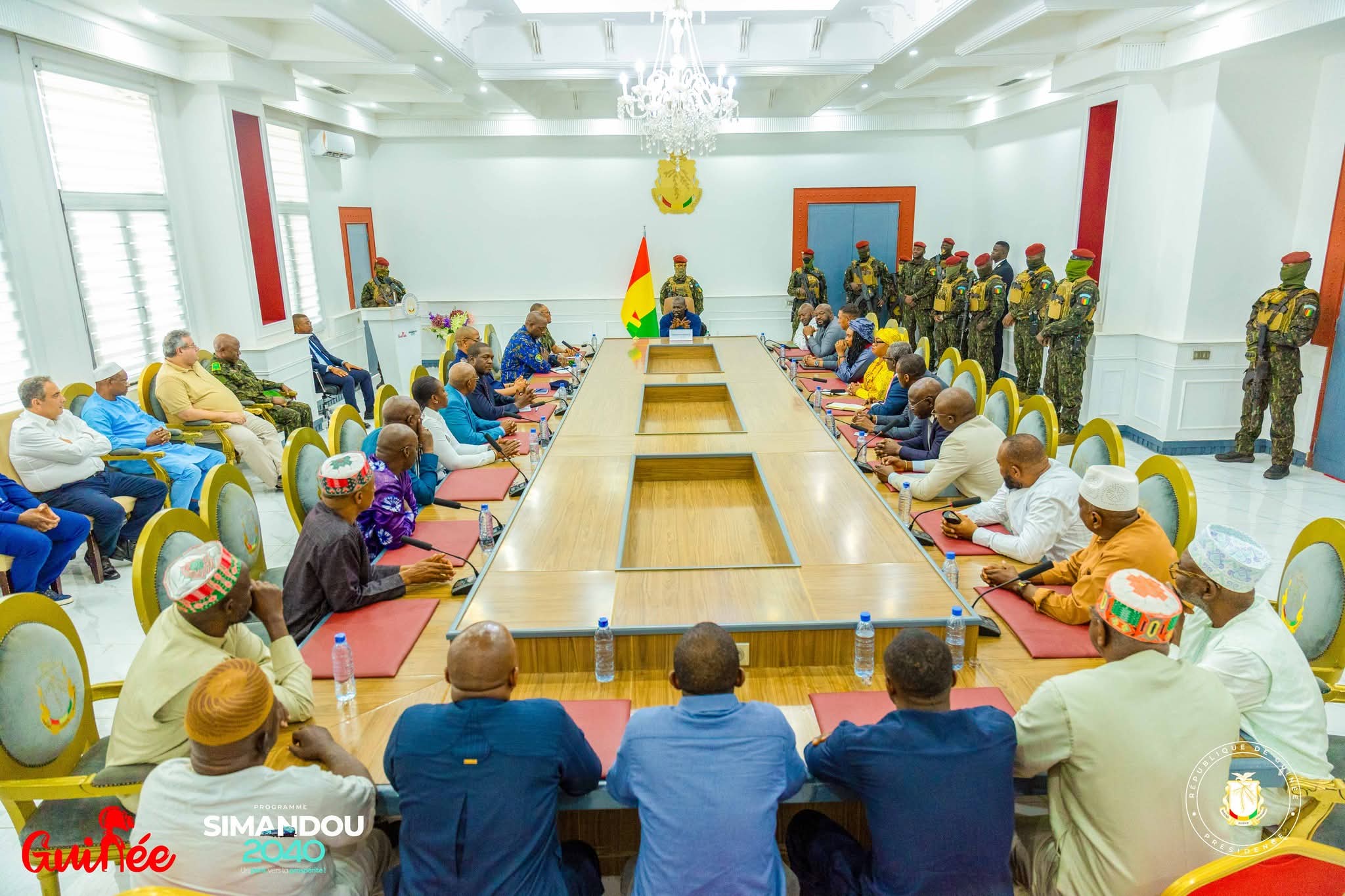 Guinée: le président Doumbouya appelle le secteur privé à s’adapter aux nouvelles exigences