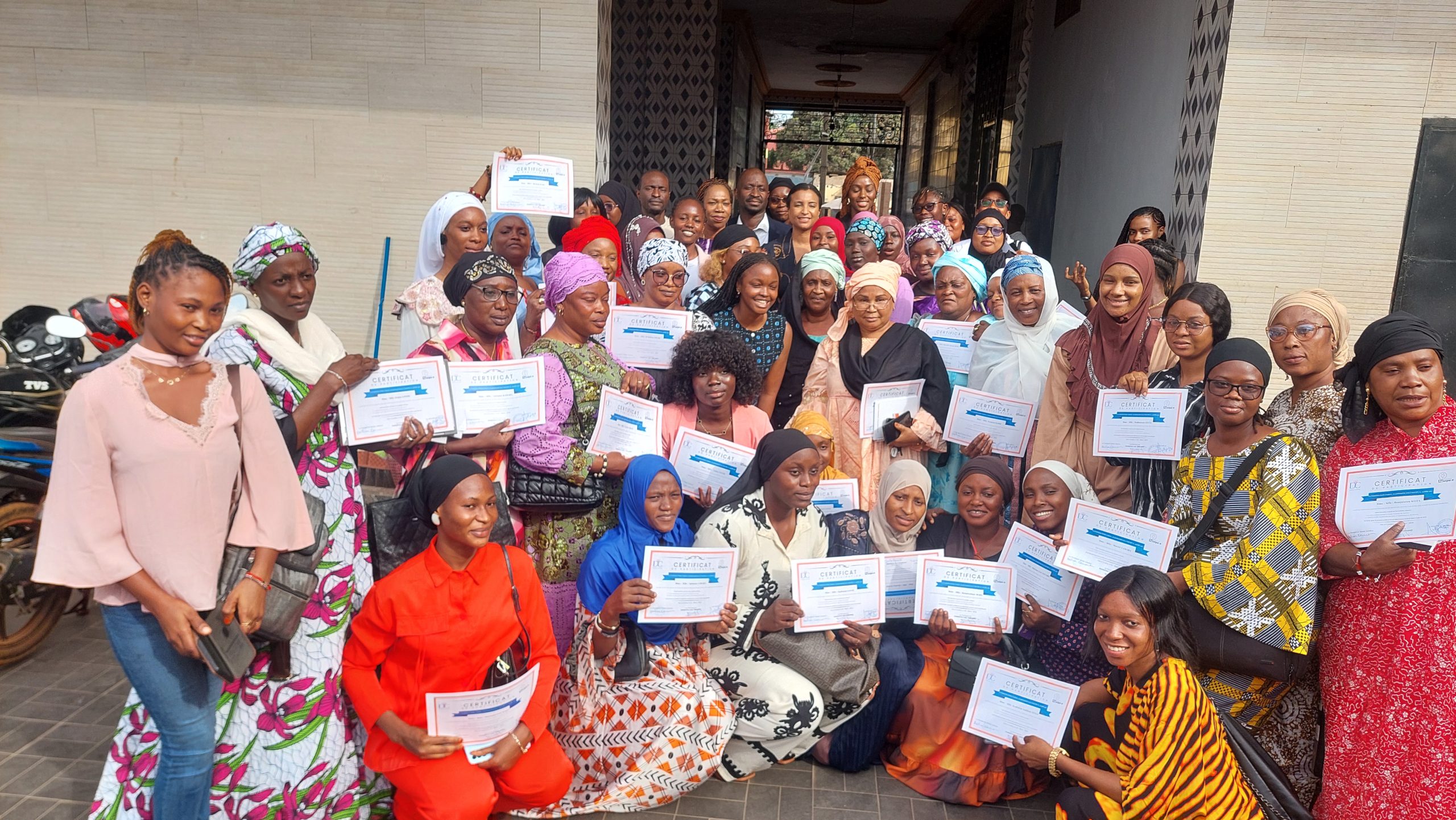 Droits des femmes : 50 bénéficiaires formées par la Fondation Diaka Camara