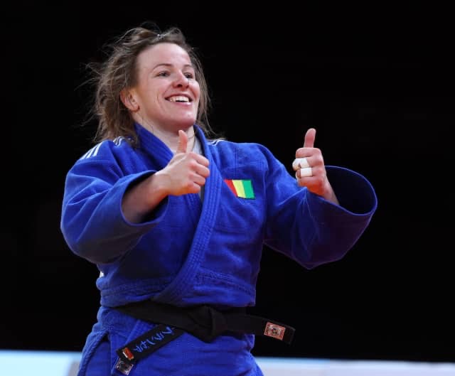 Judo : la Guinéenne Marie Branser décroche une médaille d’or historique au Grand Prix de Haute-Autriche