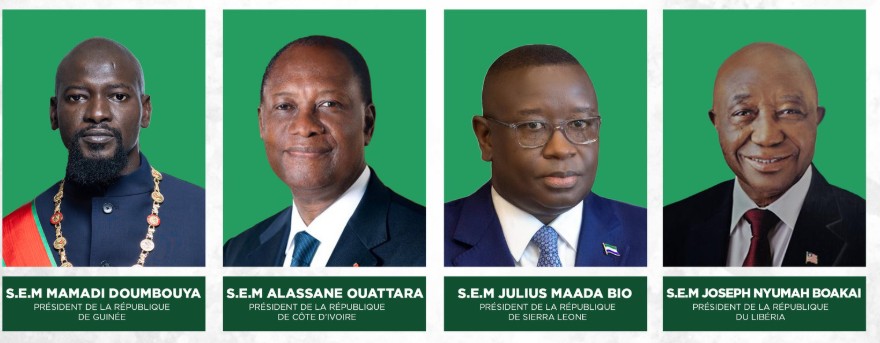 Sommet historique à Conakry : Guinée, Libéria et Sierra Leone cherchent à apaiser les tensions frontalières