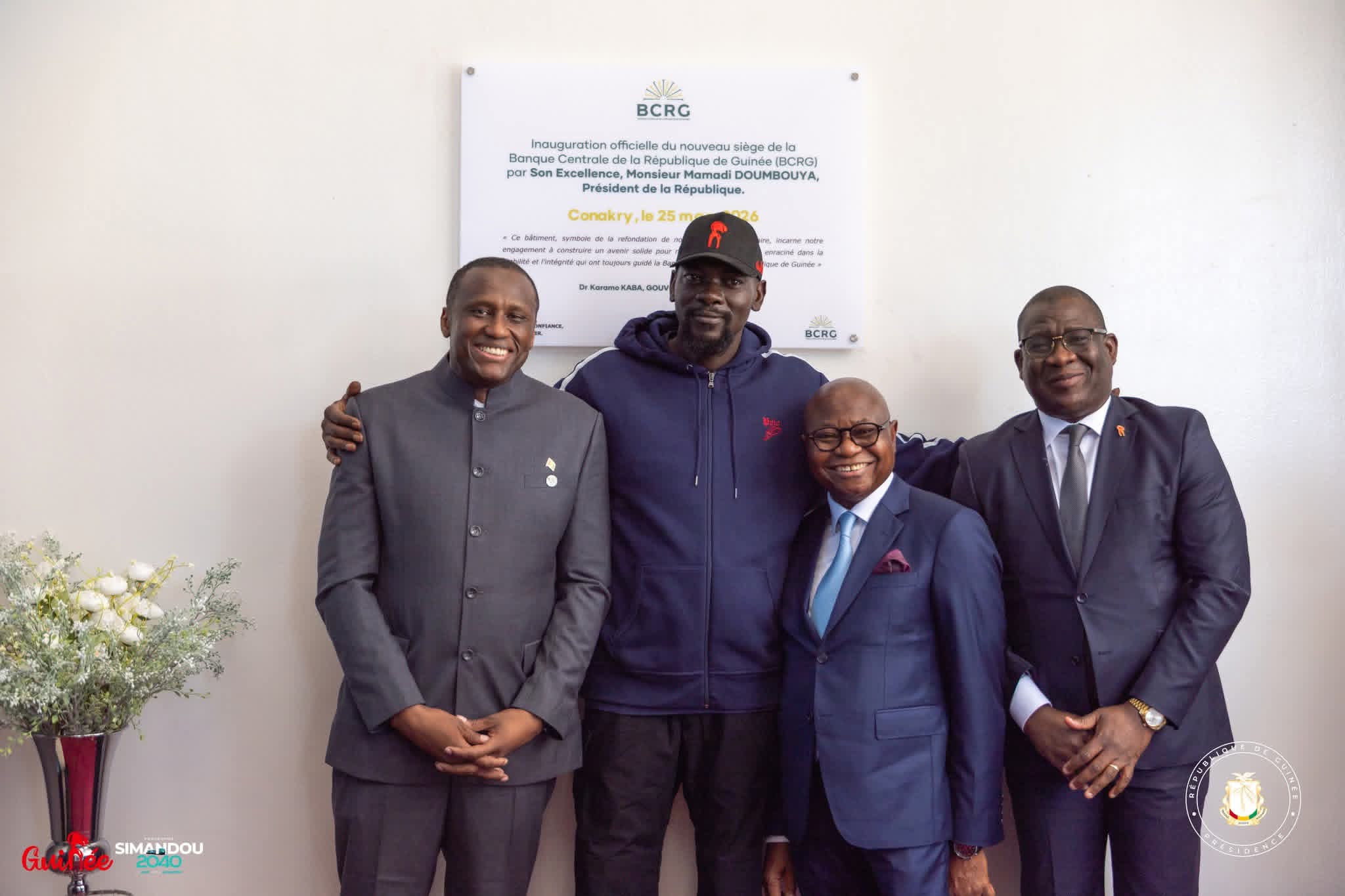 Guinée : distinction honorifique pour des responsables de la Banque centrale