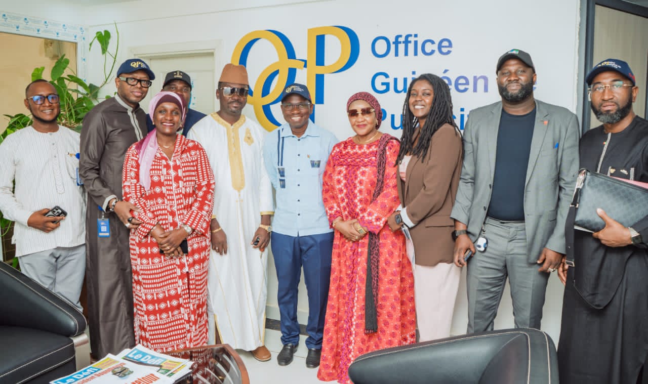 Coopération institutionnelle : la Gouverneure de Conakry reçue à l’OGP