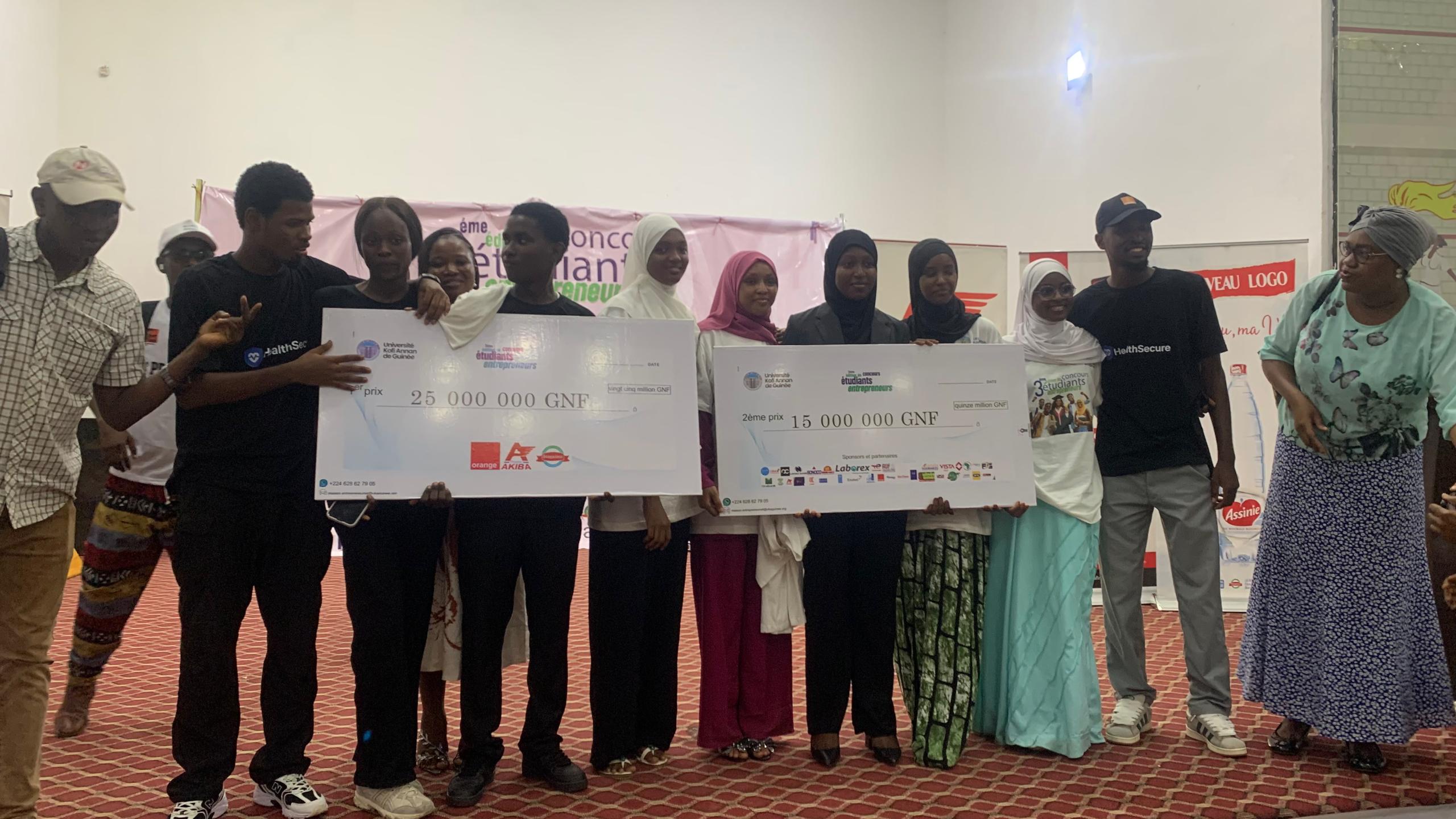 Université Kofi Annan : clap de fin pour la 3e édition du concours “Étudiants entrepreneurs”