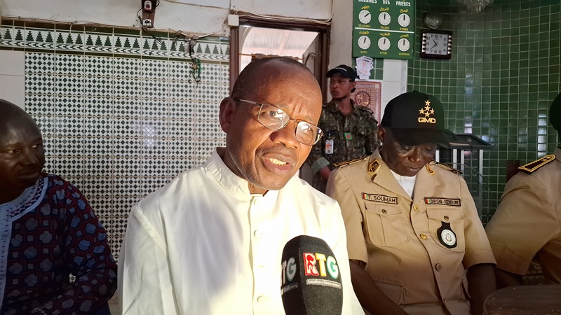 N’Zérékoré: en plein Ramadan et Carême, le Père Mathieu appelle à briser les tensions intercommunautaires