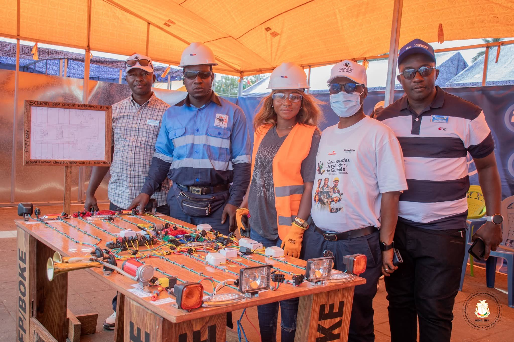 Olympiades des Métiers de Guinée 2026 : au Village des Métiers, la jeunesse expose son savoir-faire