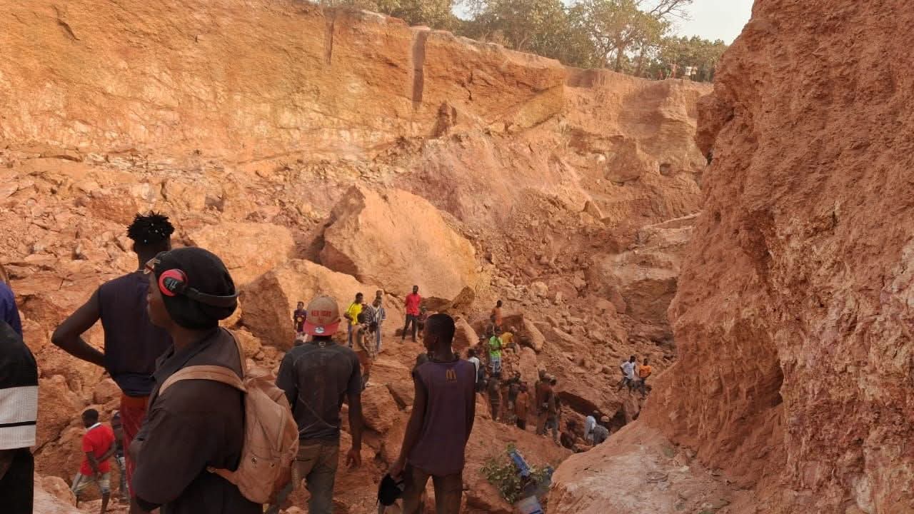 Boukaria-Siguiri : huit morts dans  l’éboulement d’une mine artisanale