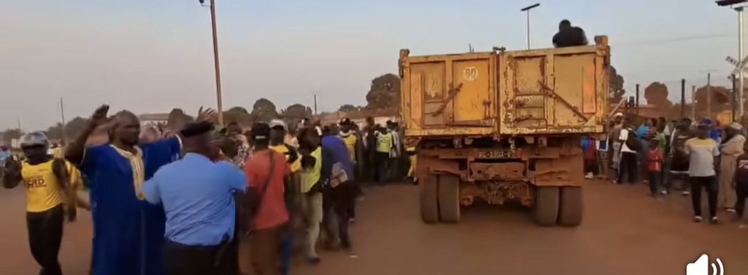 Kamsar : un accident fait un mort et des blessés au carrefour Kawas