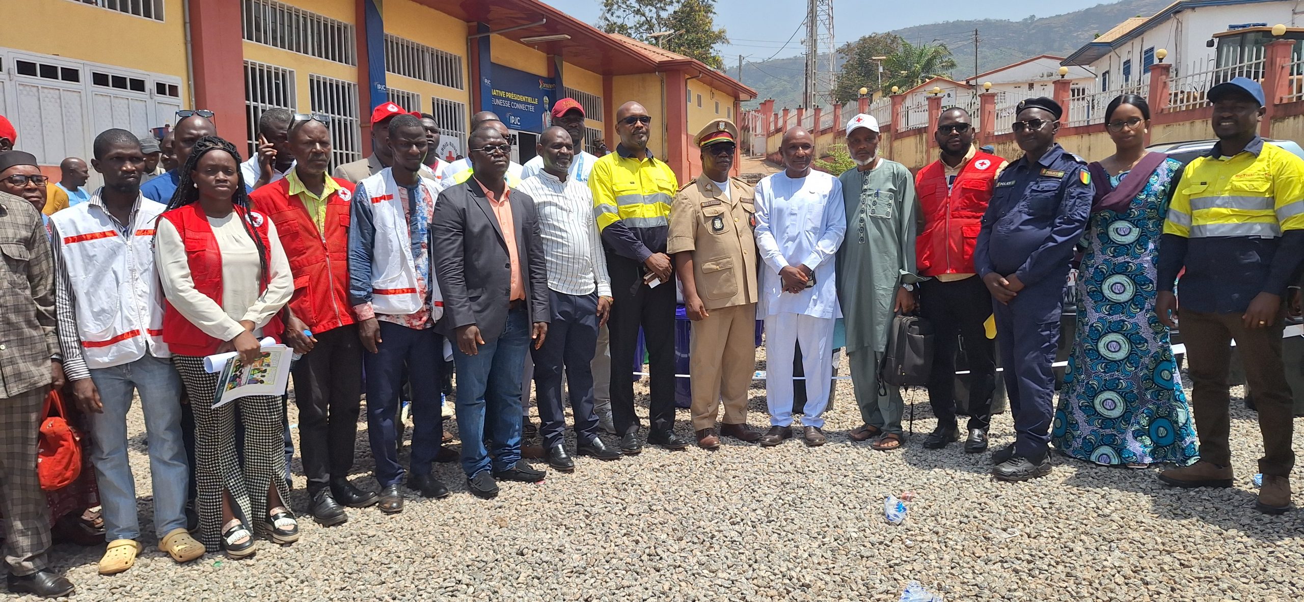Coyah : lancement officiel du projet d’assistance humanitaire à Coyah et Manéah pour soulager les victimes des inondations et glissements de terrain