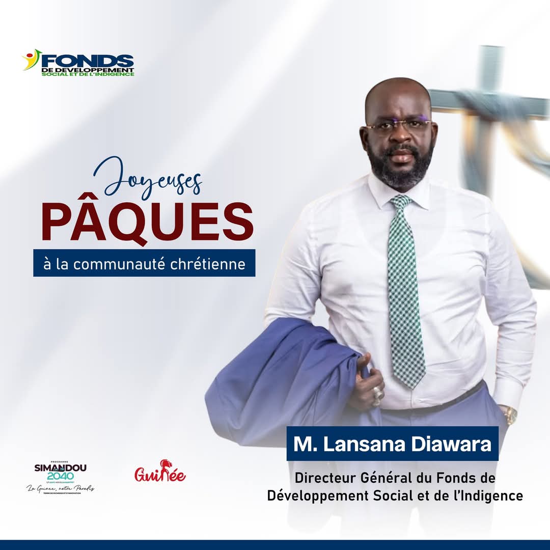 Message de Pâques du DG du FDSI : Un appel à la solidarité et au renouveau national