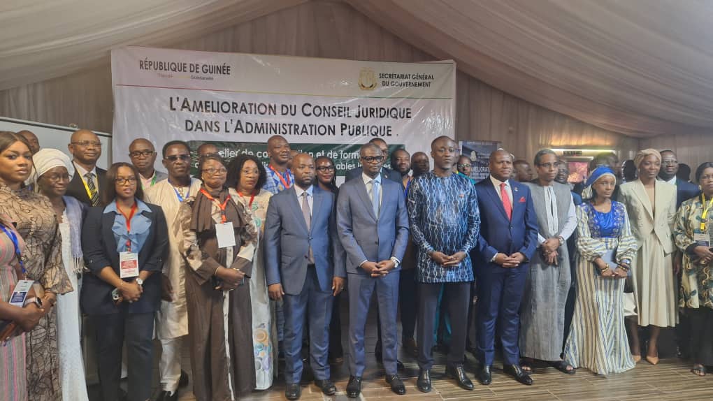 Renforcement du conseil juridique en Guinée : un atelier stratégique s’ouvre à Conakry
