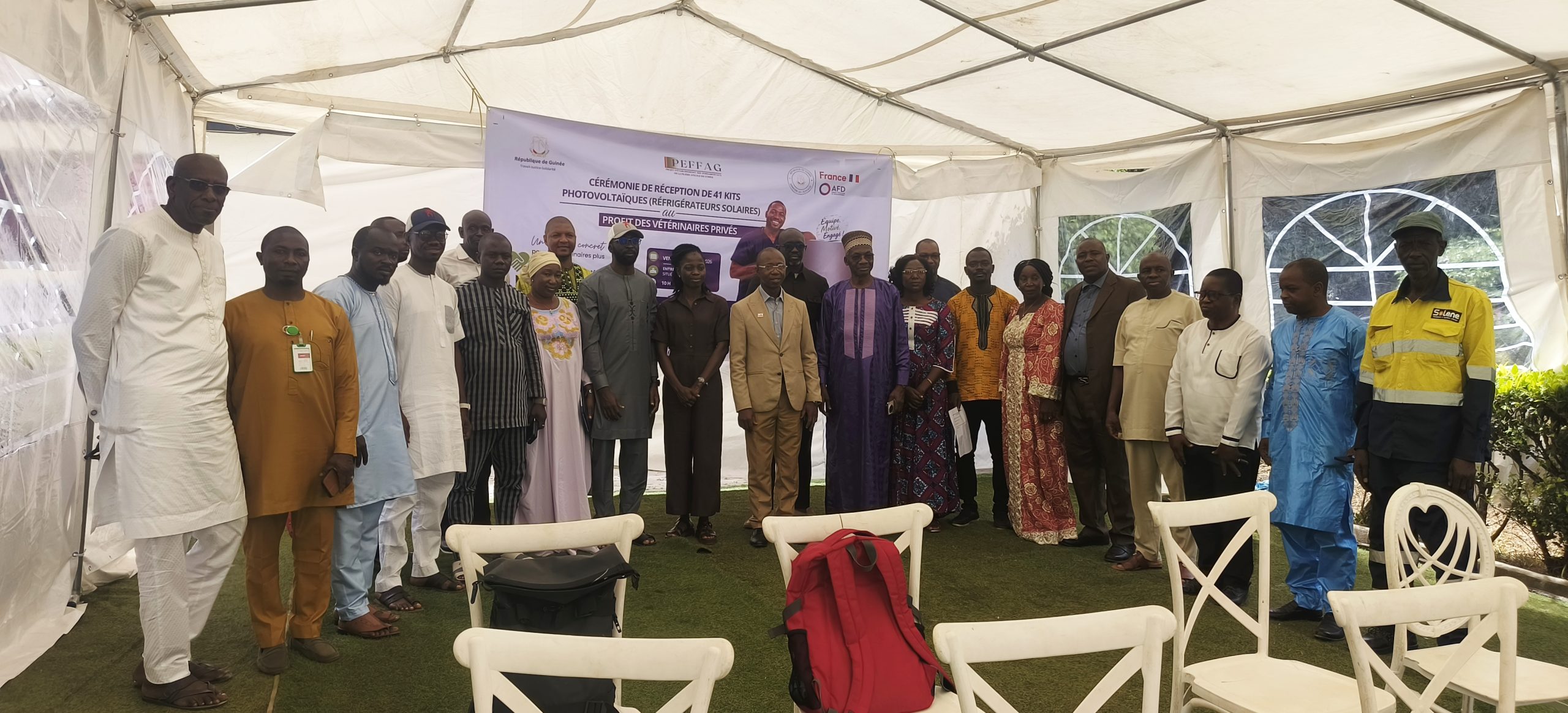 Élevage : 41 frigos solaires remis aux vétérinaires privés pour sécuriser la chaîne du froid en Guinée