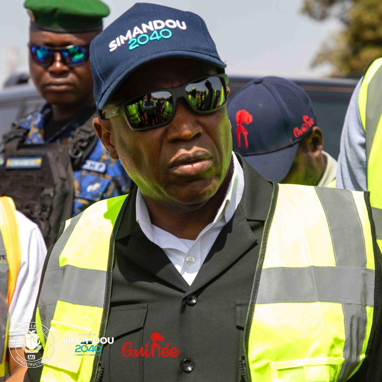 Visite de chantiers du Ministre des Infrastructures à Kankan: « La route du développement passe par la route », martèle Facinet Sylla