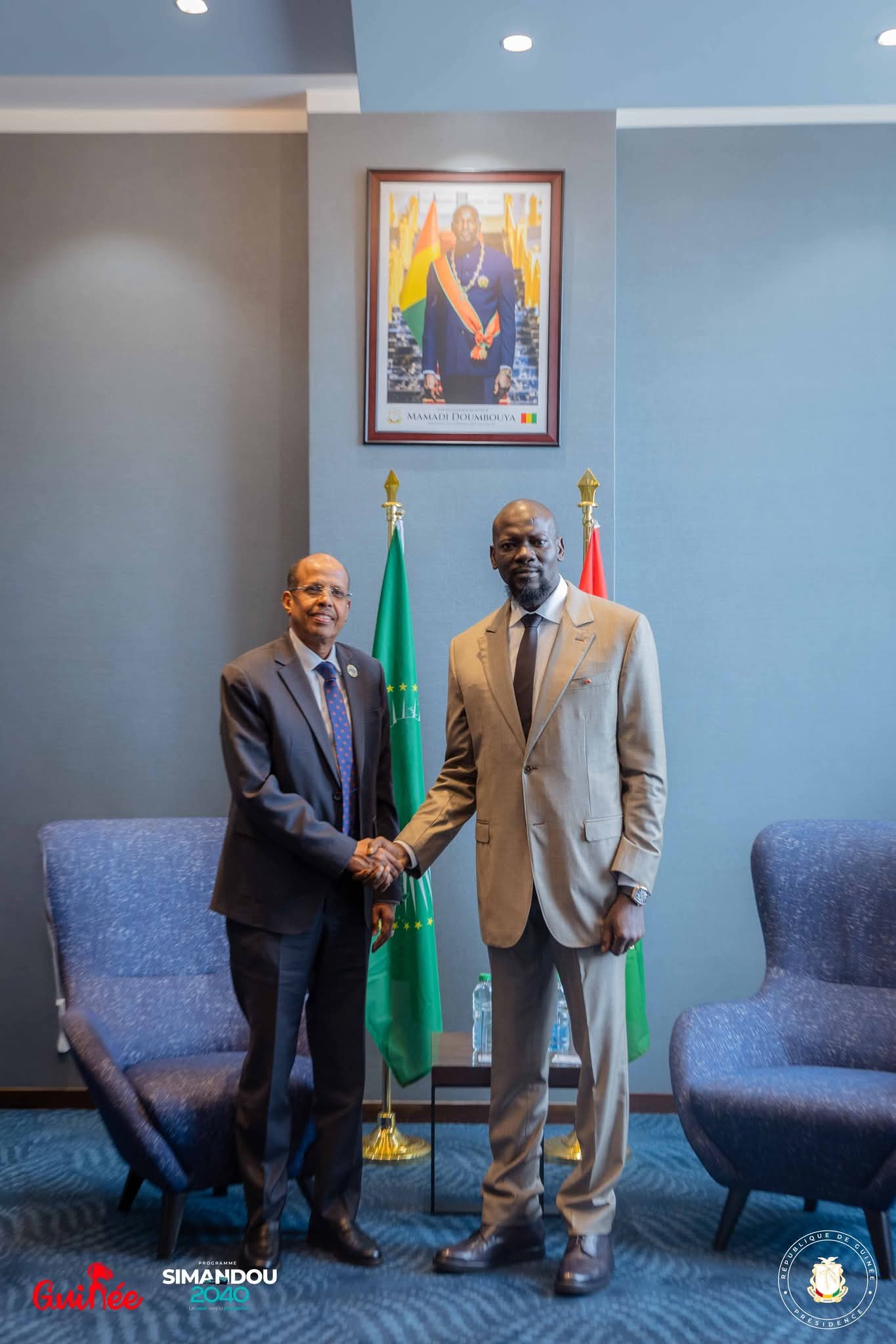 Africa Forward Summit : le président de la Commission de l’Union africaine, demande à la Guinée de soutenir les pays voisins