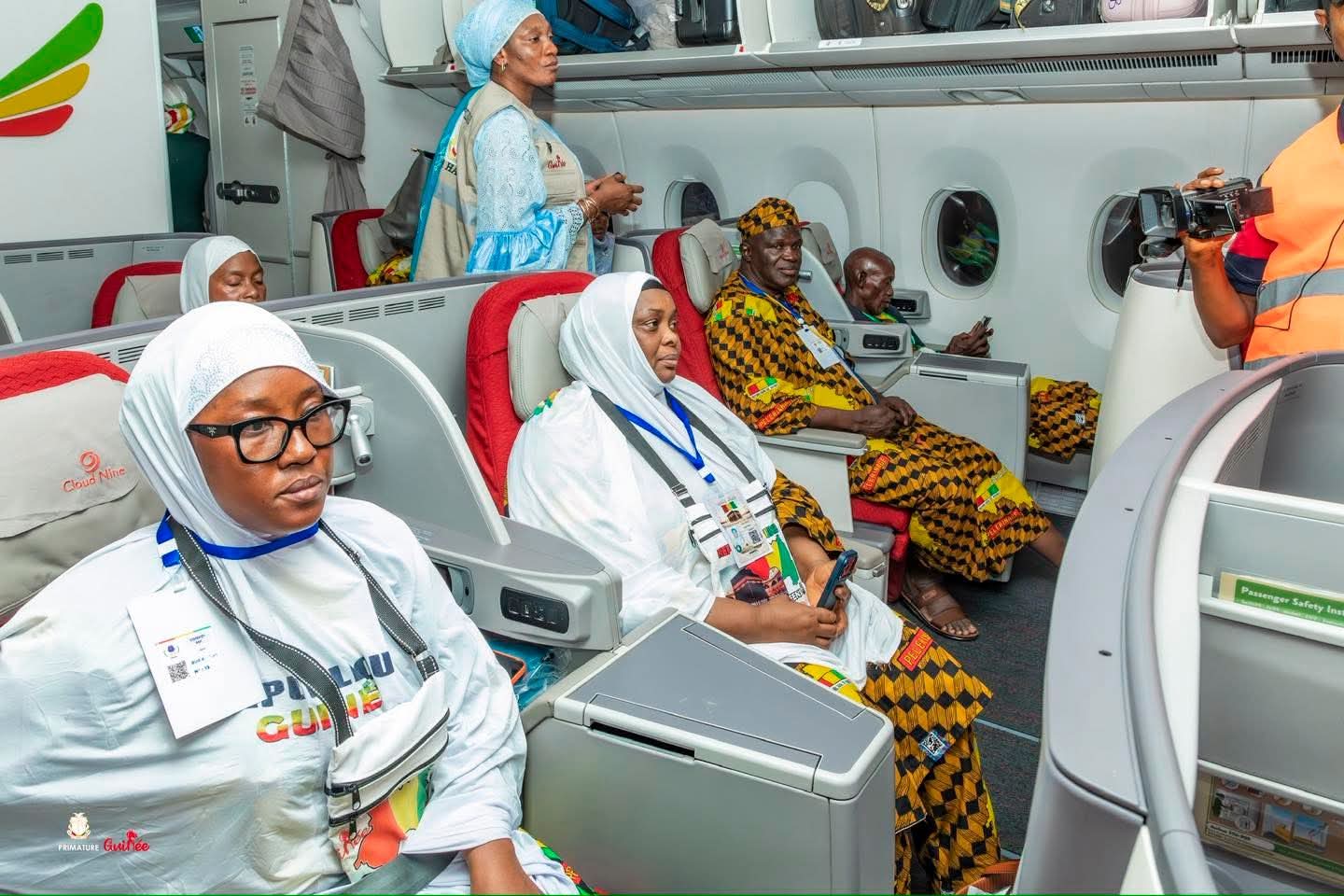 Hadj 2026 : le premier convoi pèlerins guinéens a quitté Conakry